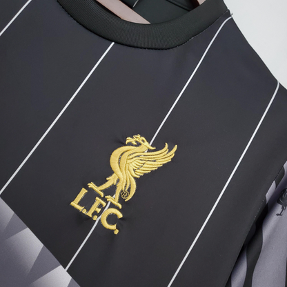 Retro Liverpool Champion Special Edition Black Soccer Jersey
