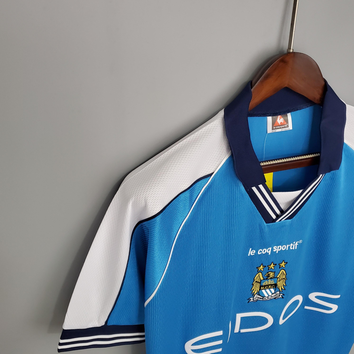 Retro Manchester City 99/01 home Soccer Jersey