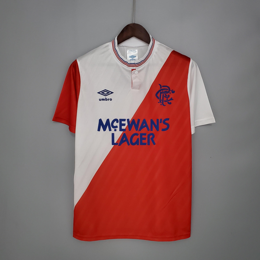 Retro  87/88 Ranger Away Jersey