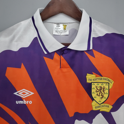 Retro Scotland 91/93 away Soccer Jersey