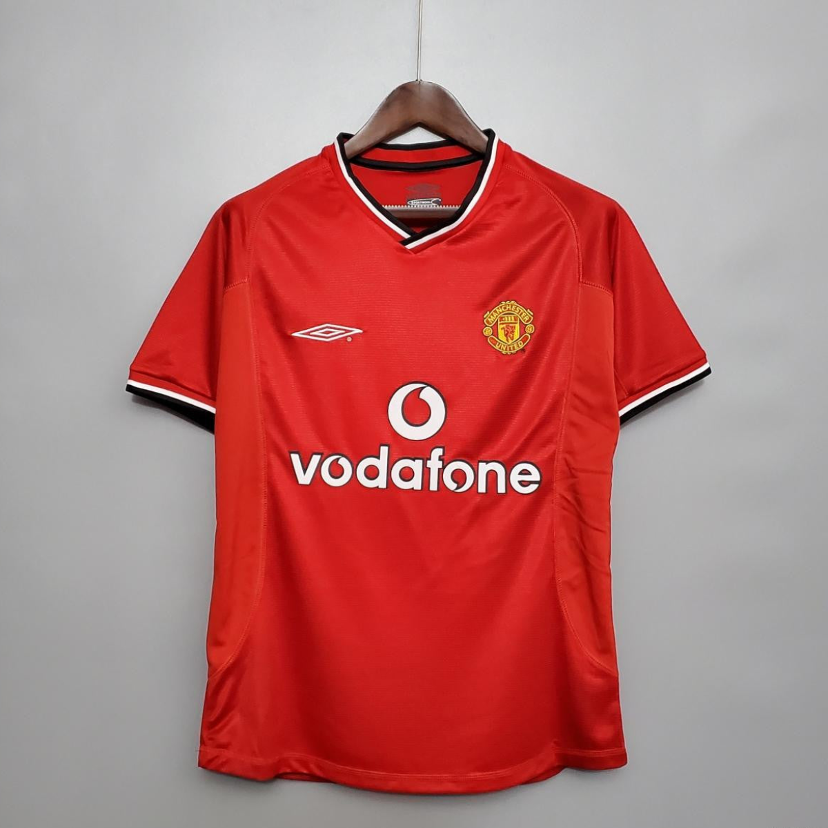 Retro 00/01 Manchester United home Soccer Jersey
