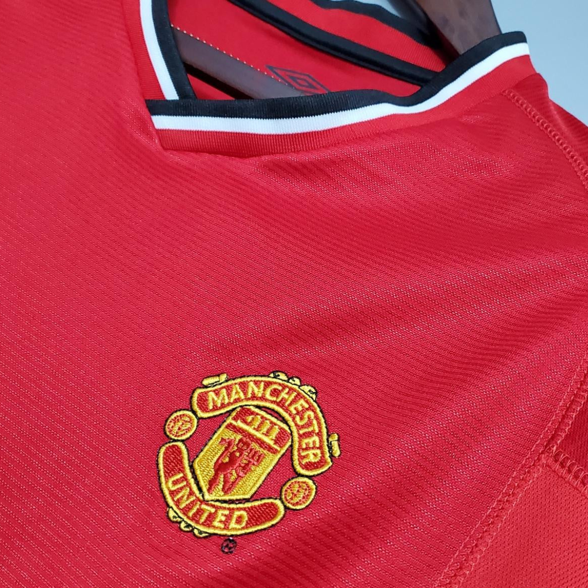 Retro 00/01 Manchester United home Soccer Jersey