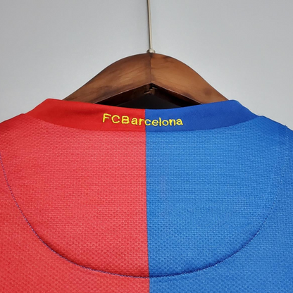 Retro Barcelona 06/07 Long sleeve home Soccer Jersey