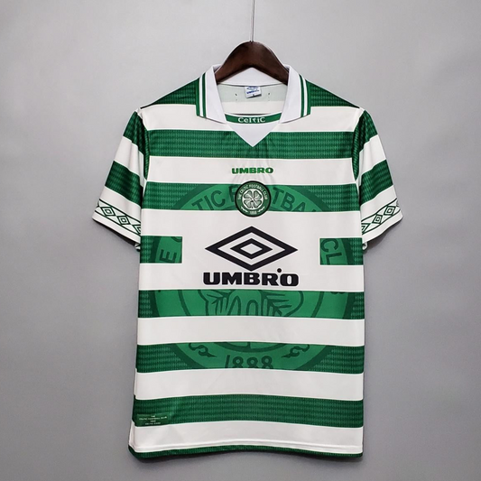 Retro 98/99 Celtic home Soccer Jersey