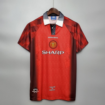 Retro 1996 Manchester United home Soccer Jersey