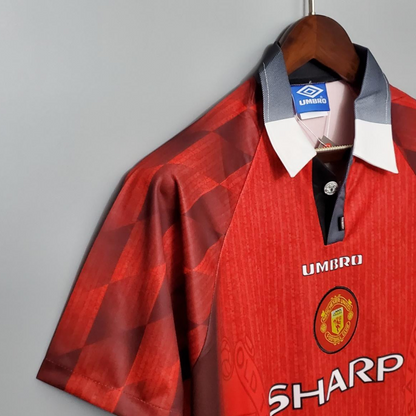 Retro 1996 Manchester United home Soccer Jersey