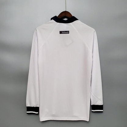 Retro Long Sleeve 1998 England home Soccer Jersey