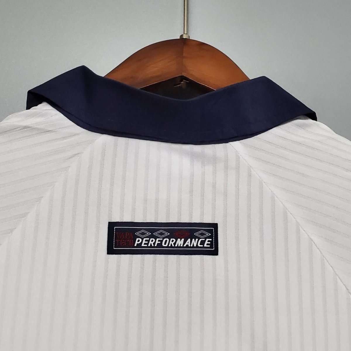 Retro Long Sleeve 1998 England home Soccer Jersey