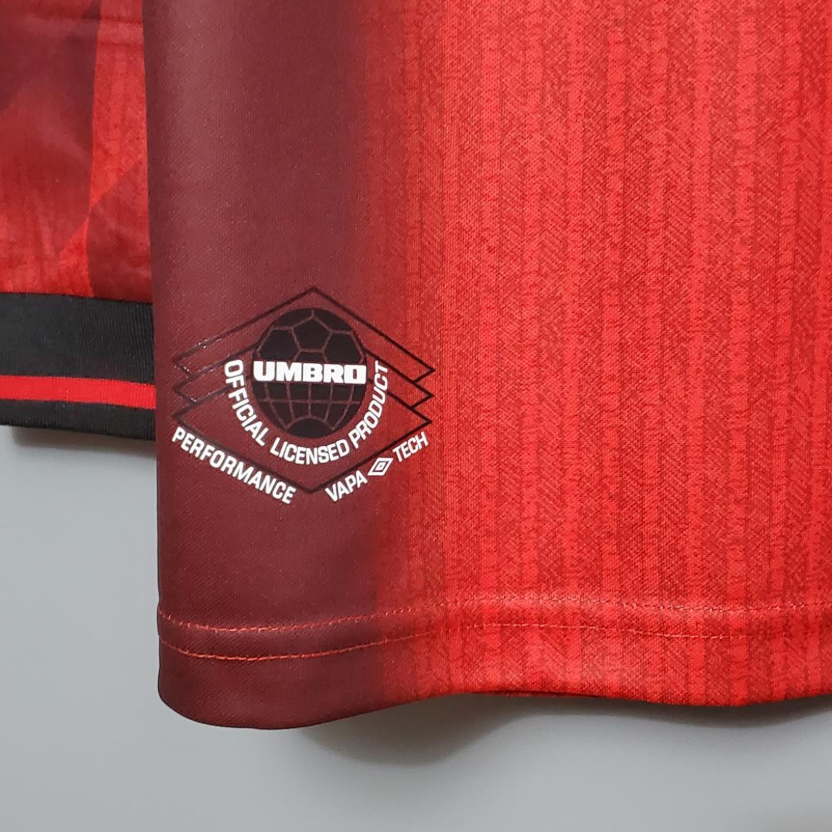 Retro Long Sleeve 1996 Manchester United home Soccer Jersey