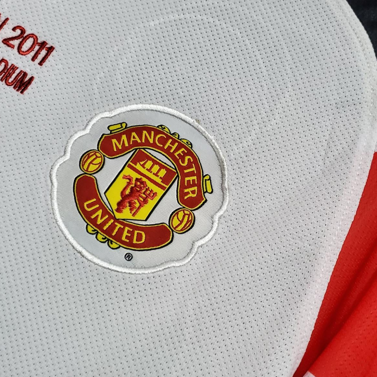 Retro 10/11 Manchester United in the Champions League version away Soccer Jersey