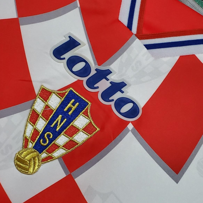 Retro 1998 Croatia away Soccer Jersey