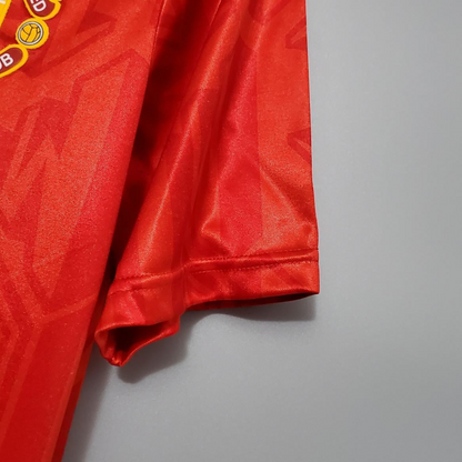 Retro 92/94 Manchester United home Soccer Jersey