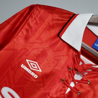 Retro 92/94 Manchester United home Soccer Jersey