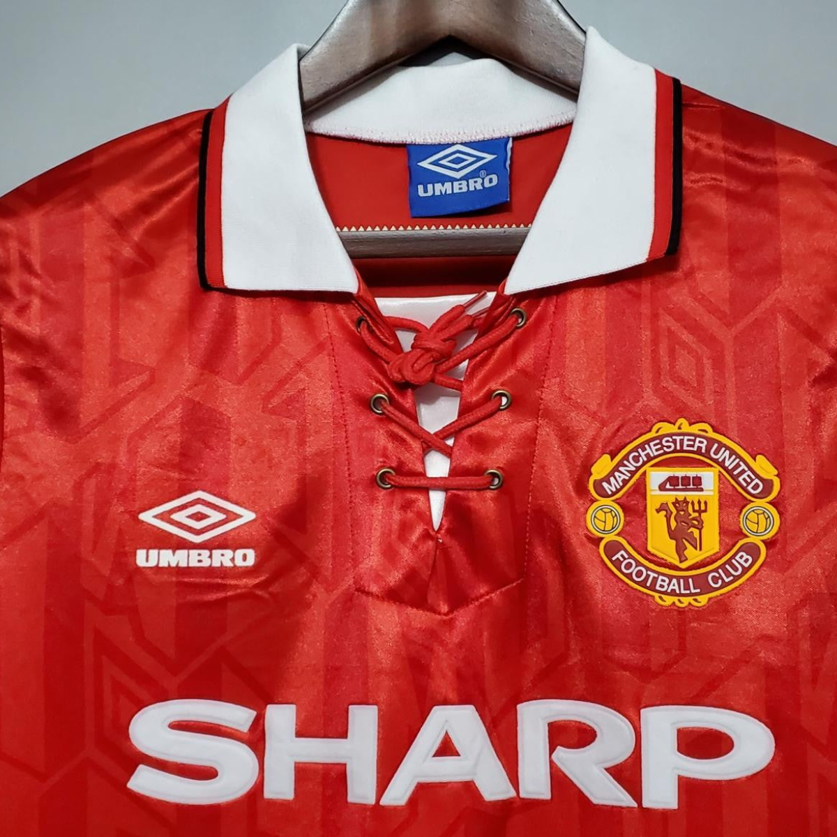 Retro 92/94 Manchester United home Soccer Jersey