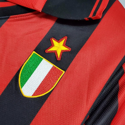 Retro 96/97 AC Milan home Soccer Jersey