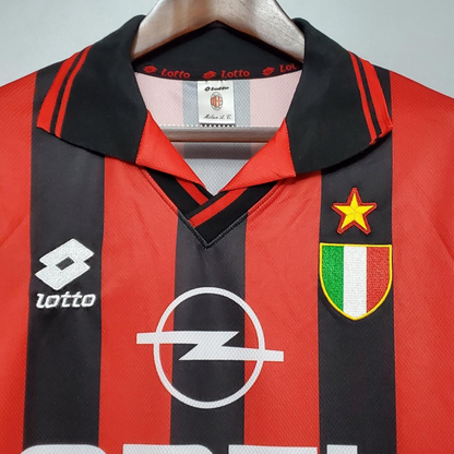 Retro 96/97 AC Milan home Soccer Jersey