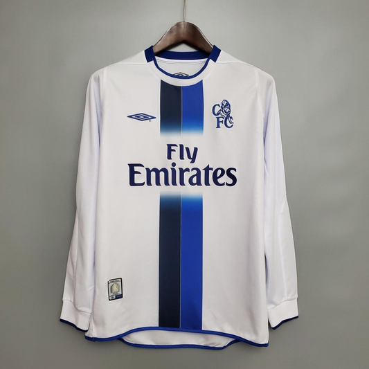 Retro long-sleeved 03/05 Chelsea away Soccer Jersey