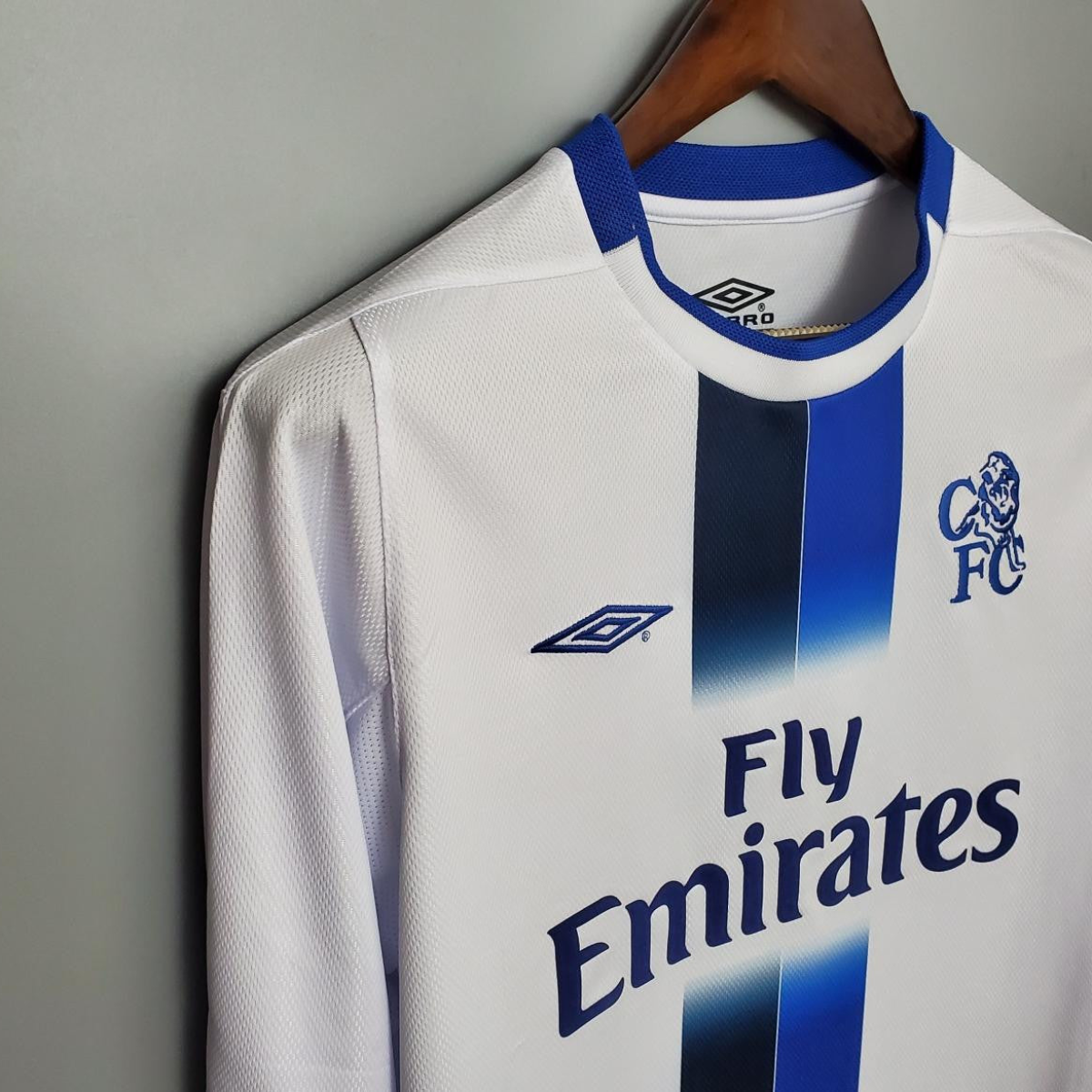 Retro long-sleeved 03/05 Chelsea away Soccer Jersey