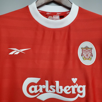 Retro 1998 Liverpool home Soccer Jersey