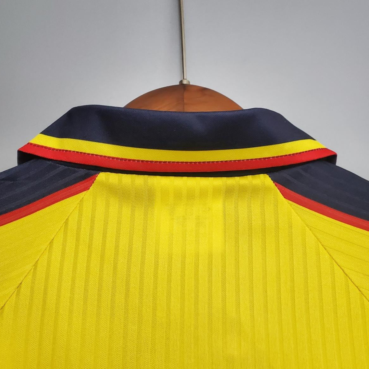 Retro Scotland 96/98 Yellow Soccer Jersey