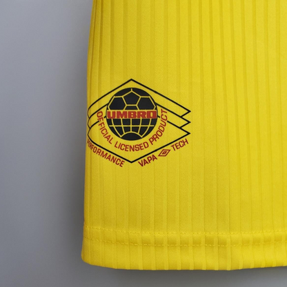 Retro Scotland 96/98 Yellow Soccer Jersey