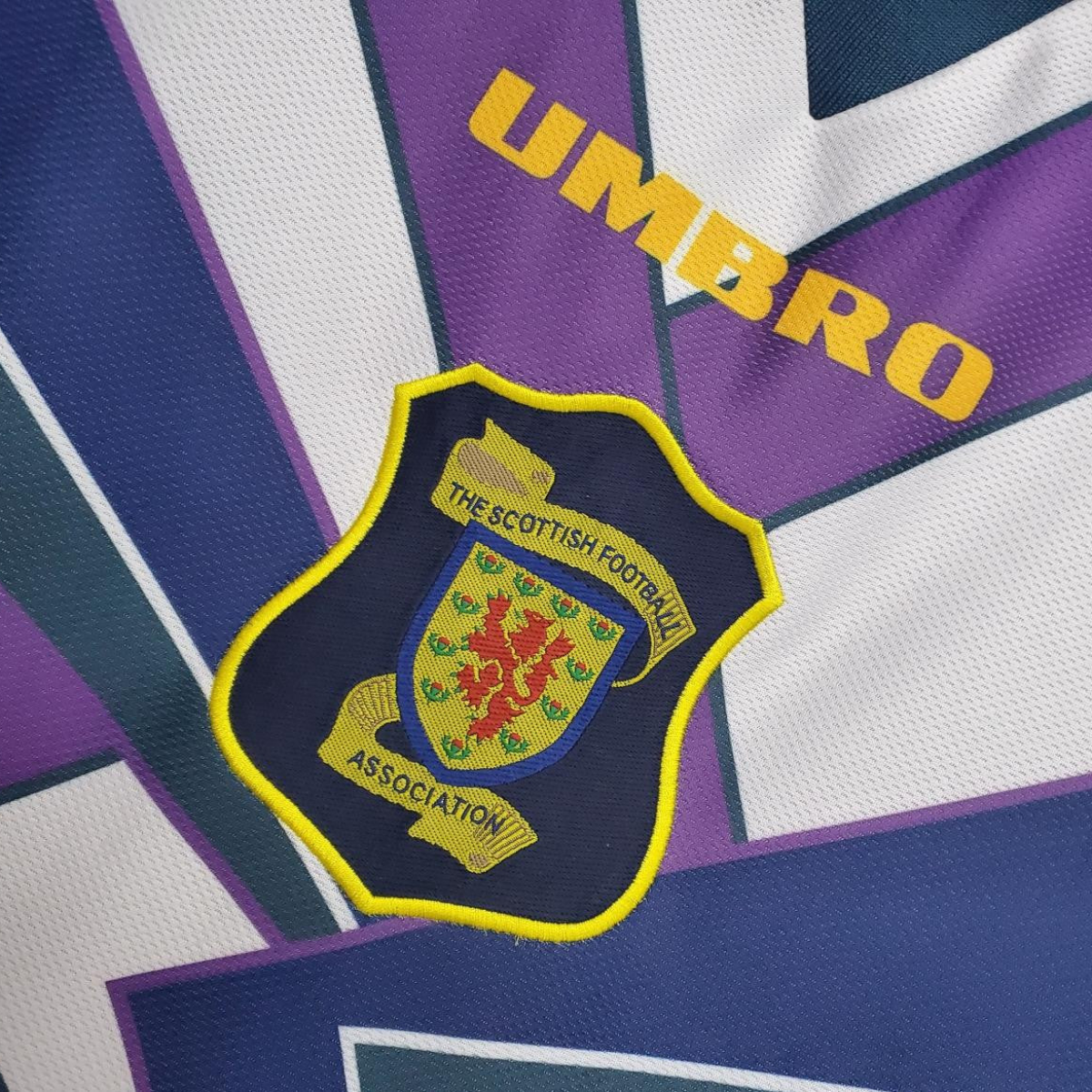 Retro Scotland 94/96 White Soccer Jersey