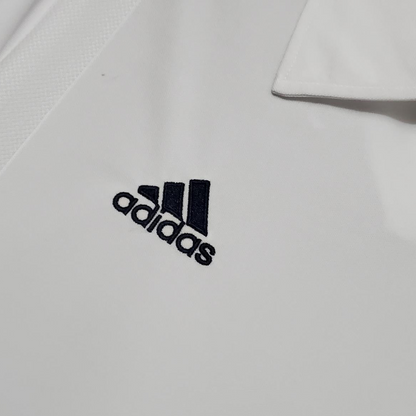 Retro Long Sleeve 01/02 Real Madrid Home Champion league Jersey (No Sponsor)