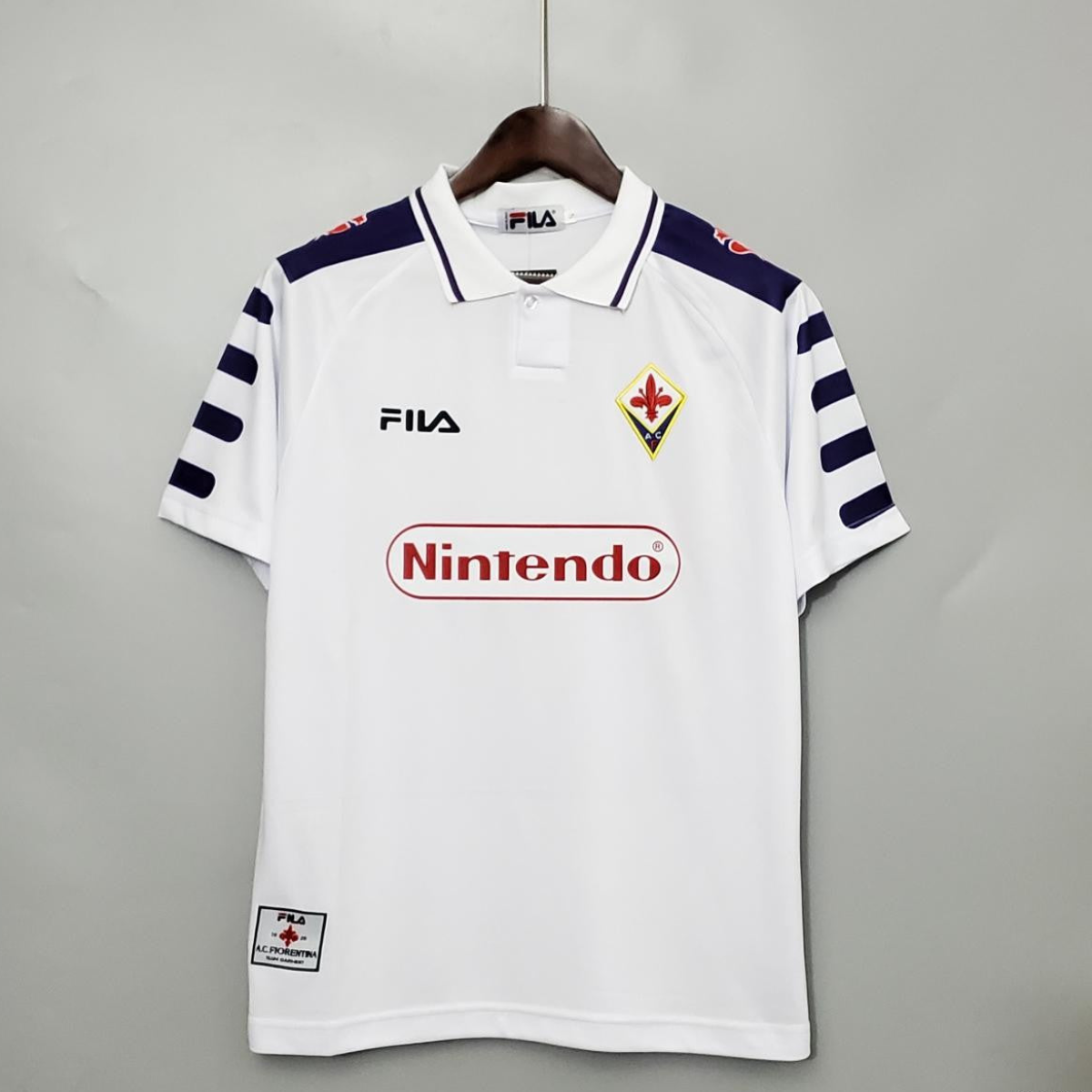 Retro 98/99 Fiorentina Away White Jersey