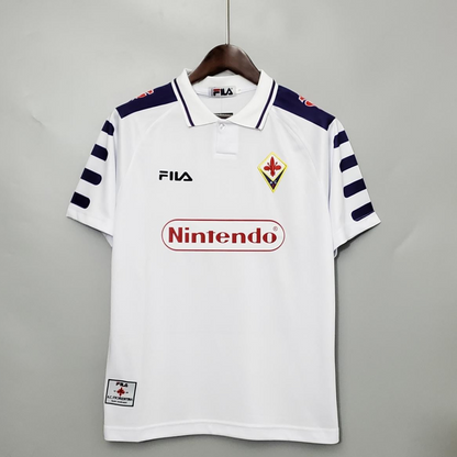 Retro 98/99 Fiorentina Away White Jersey