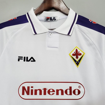 Retro 98/99 Fiorentina Away White Jersey