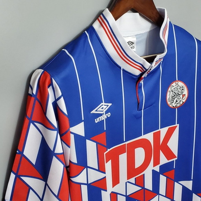 Retro 1990 Ajax away Soccer Jersey