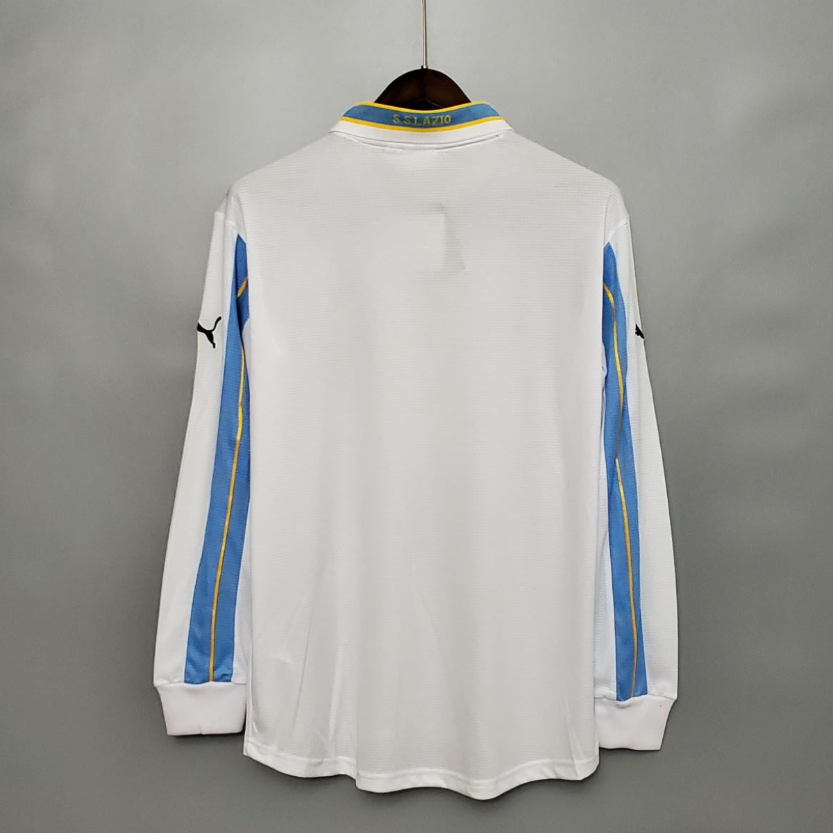 Retro 00/01 Lazio Long sleeve away Soccer Jersey