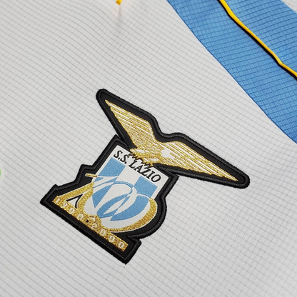 Retro 00/01 Lazio Long sleeve away Soccer Jersey