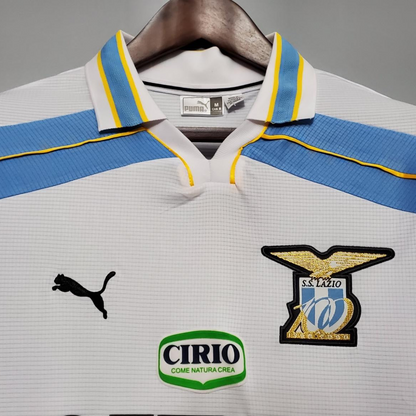 Retro 00/01 Lazio Long sleeve away Soccer Jersey