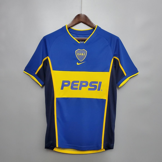 Retro 01/02 Boca Juniors Home Jersey