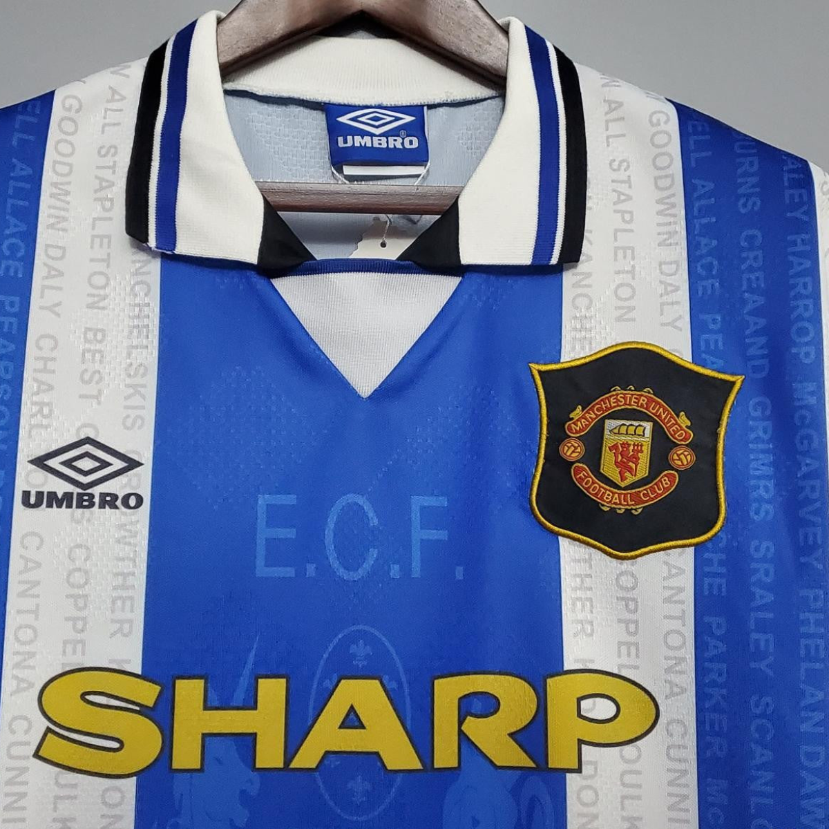 Retro 94/96 Manchester United away Soccer Jersey