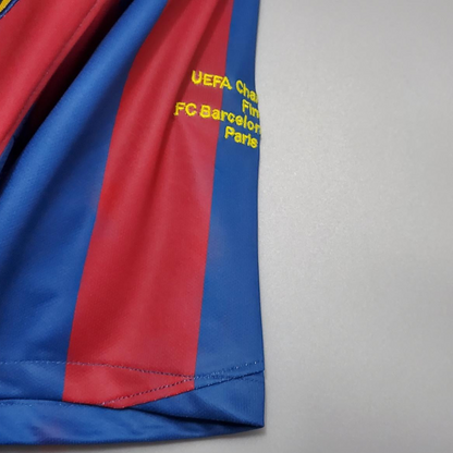 Retro Barcelona 2006 UEFA Champions League Home Soccer Jersey