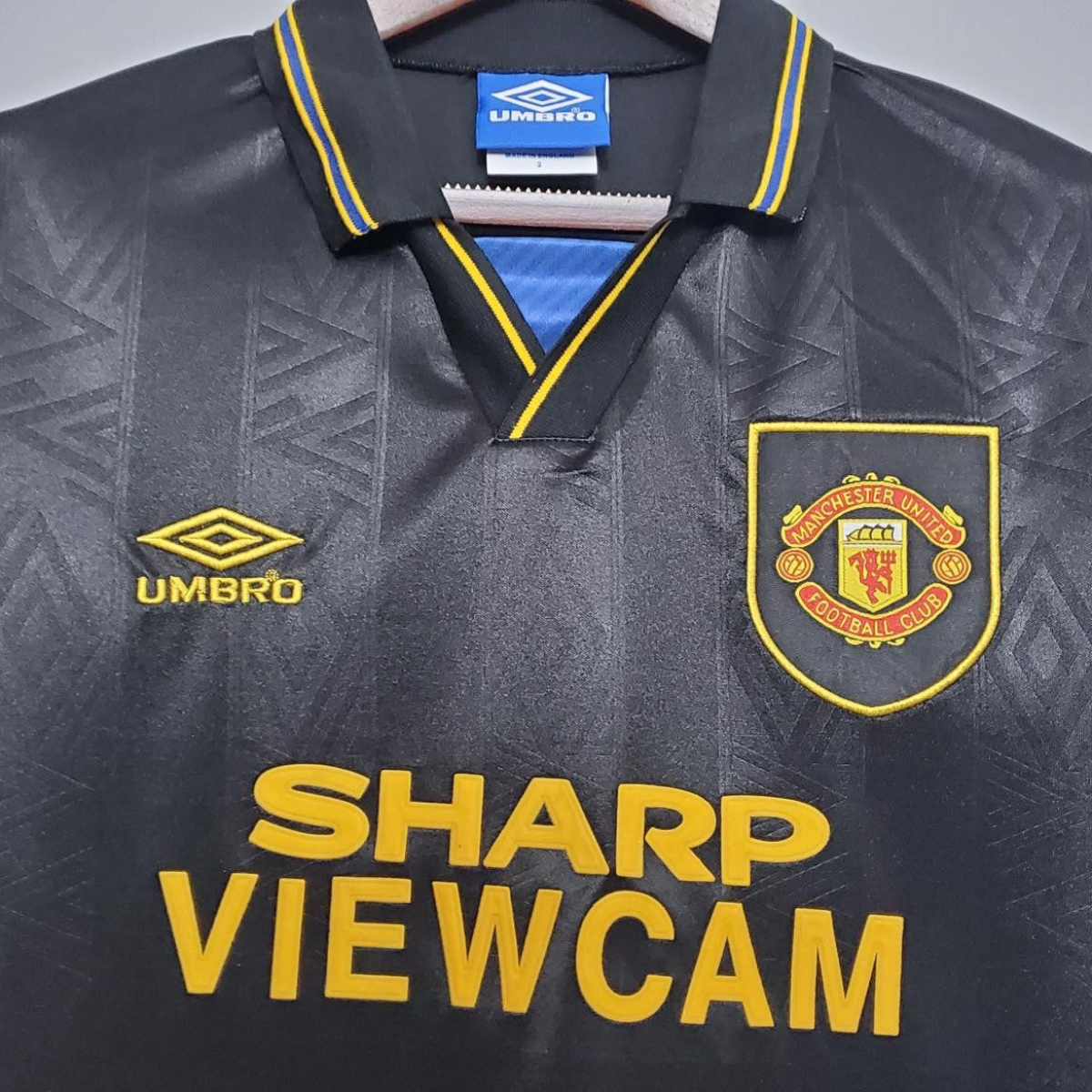 Retro 93/95 Manchester United away Soccer Jersey