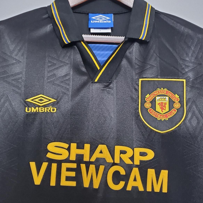 Retro 93/95 Manchester United away Soccer Jersey