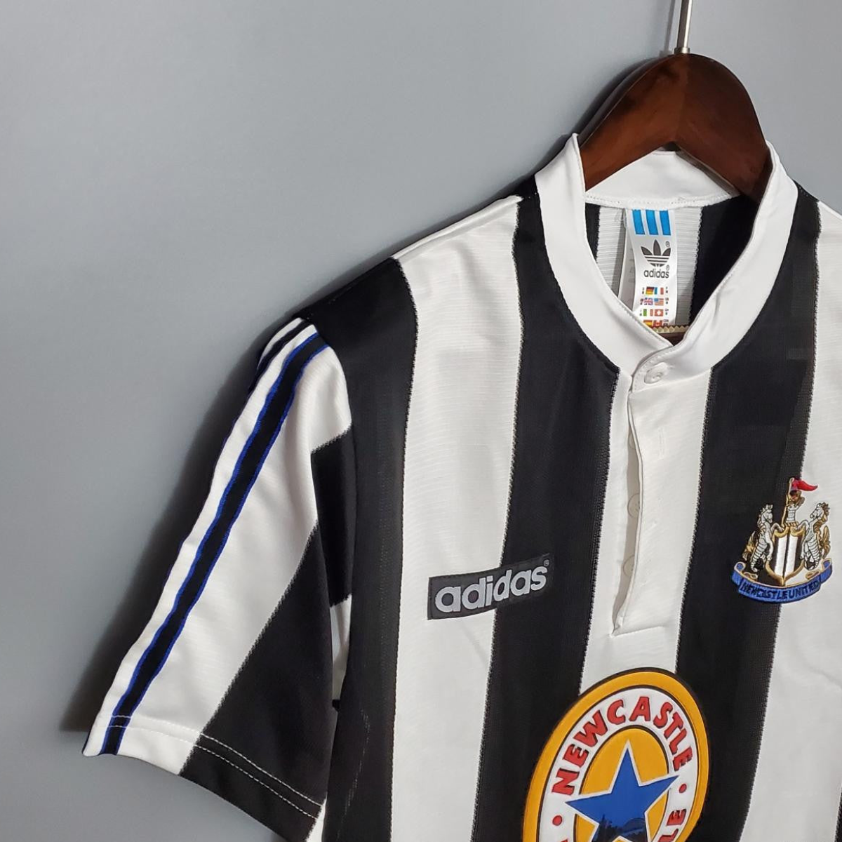 Retro 95/97 Newcastle United home Soccer Jersey