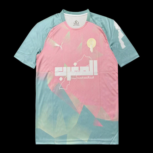 2025 Morocco Pink Pre-Match Jersey