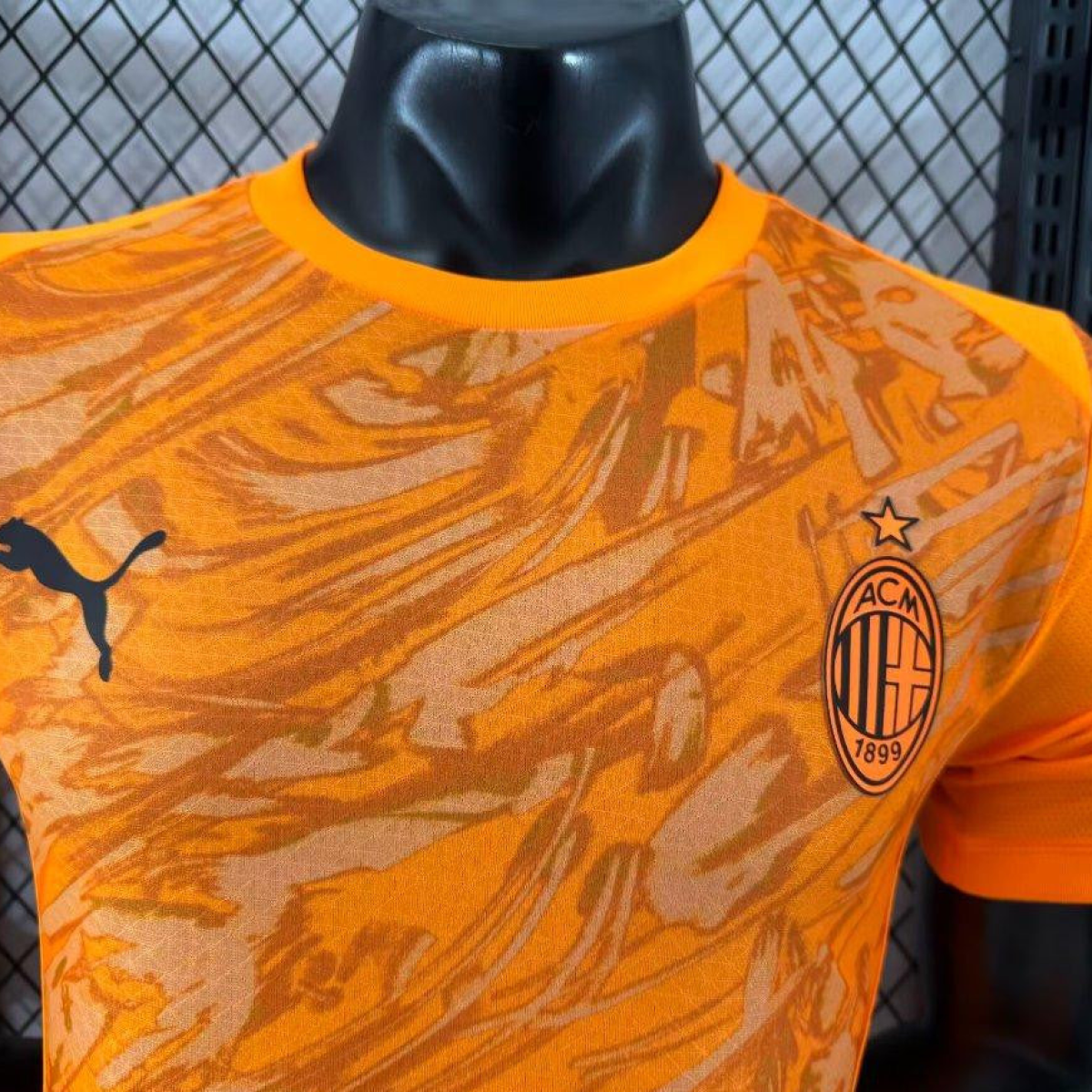 Player Version 25/26 AC Milan Orange Jersey