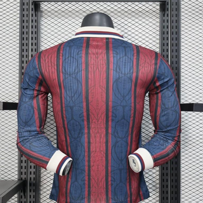 Player Version 25/26 Modernist FC Barcelona Polo Long Sleeve Jersey