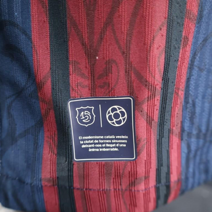 Player Version 25/26 Modernist FC Barcelona Polo Long Sleeve Jersey