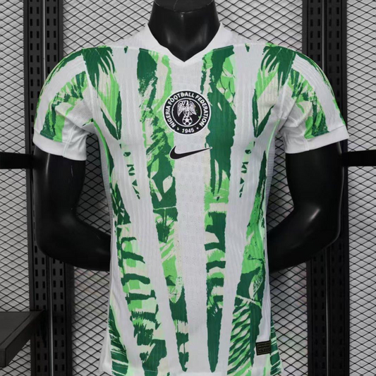 Player Version 2025 Nigeria Green/White Jersey