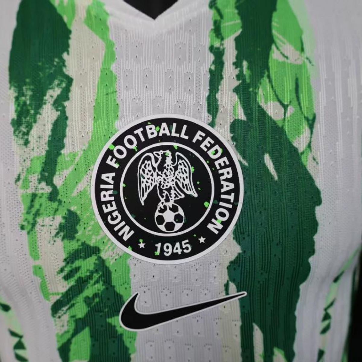 Player Version 2025 Nigeria Green/White Jersey
