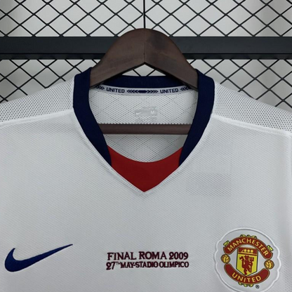 08/09 Retro Manchester United Champions League Away Edition Jersey