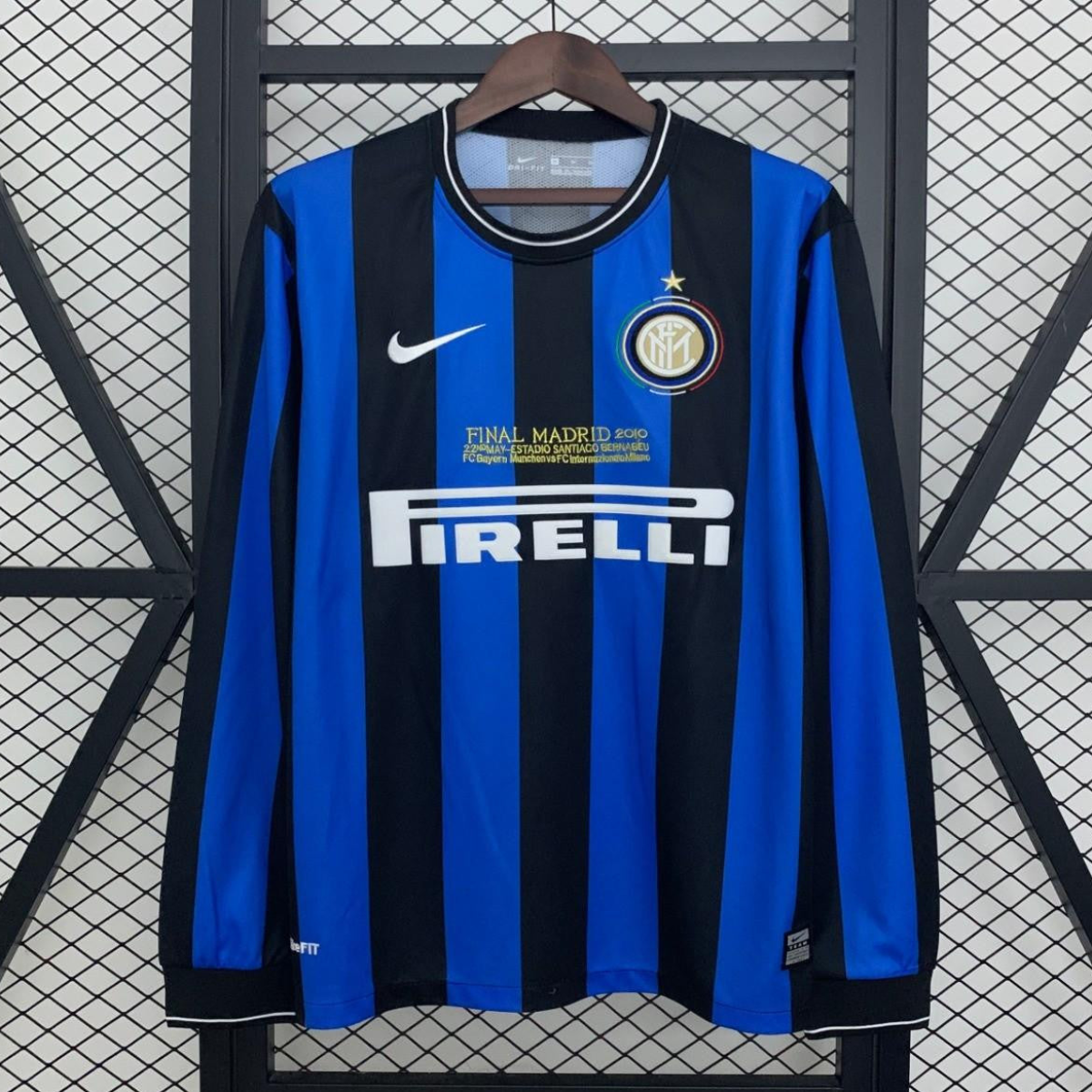 09/10 Retro Inter Milan Champions League Edition Home Jersey