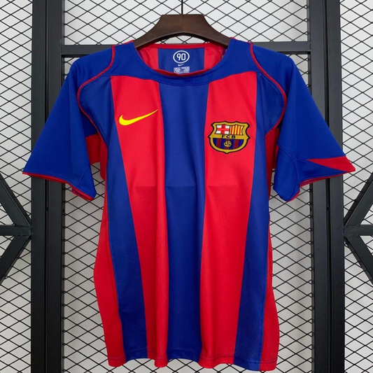 04/05 Retro Barcelona Home Jersey