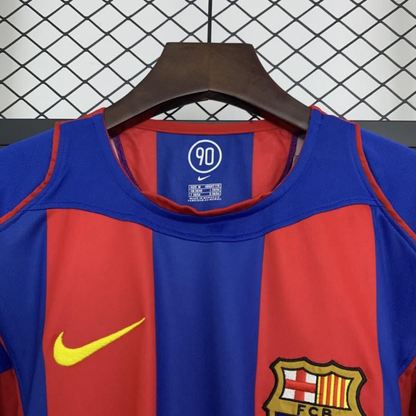 04/05 Retro Barcelona Home Jersey